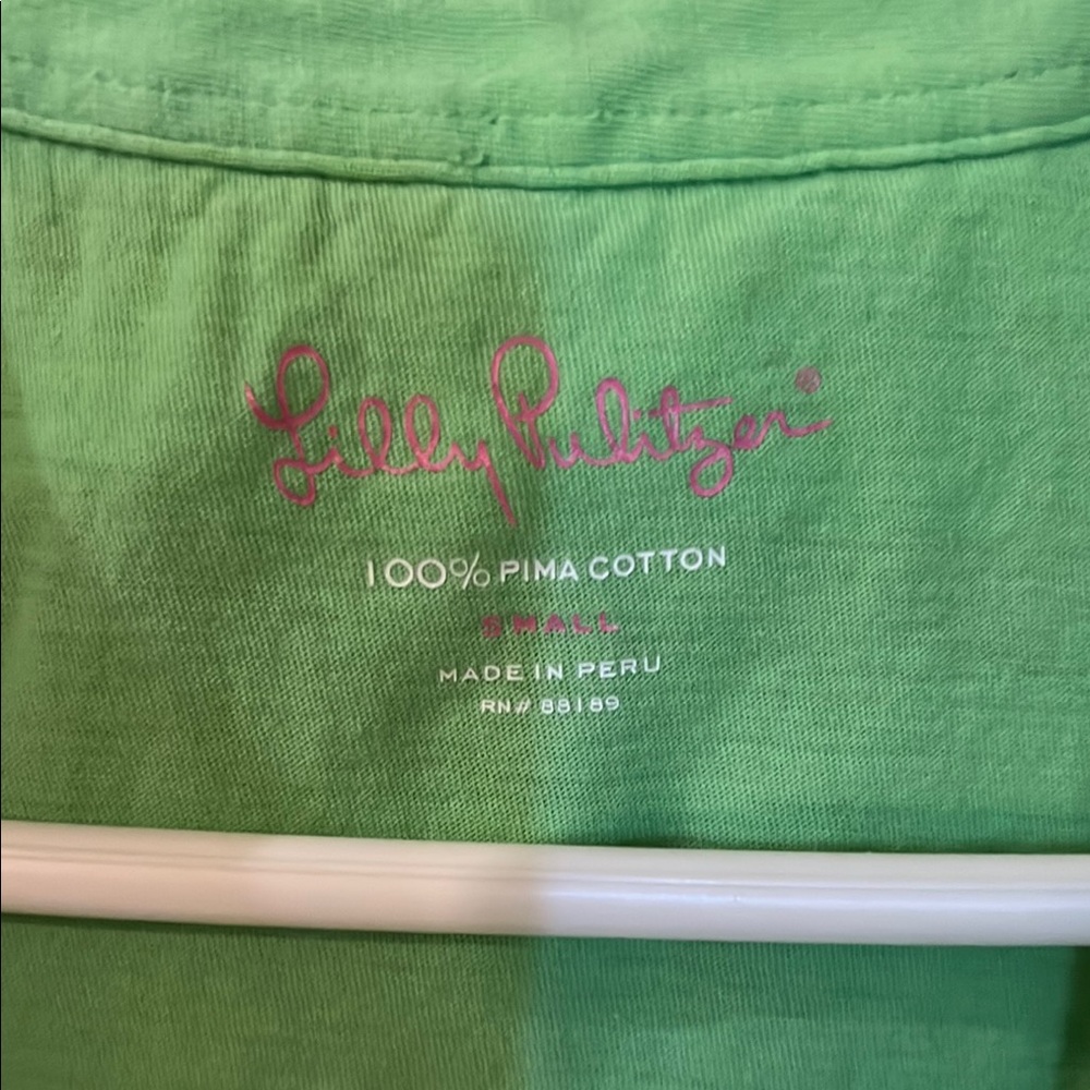 Green Sleeveless Ruffle Top - Picture 2 of 3